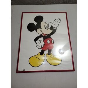 Vintage Mickey Mouse Poster OSP 20x16 Framed